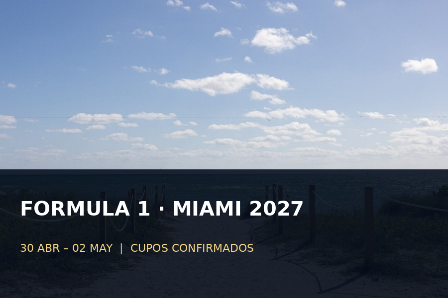 Fórmula 1 Miami 2027 – Gran Premio